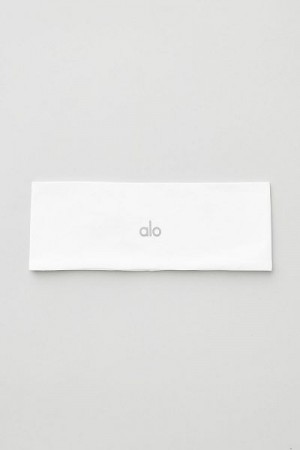 Bandolete Alo Yoga Performance Conquer Accessories Branco | 5407-HXQLK