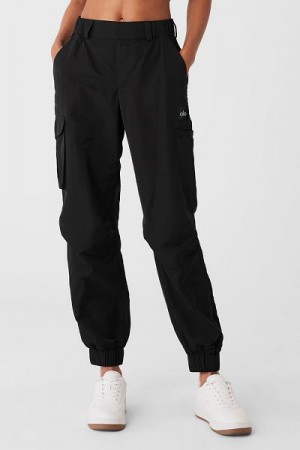 Calças Jogger Alo Yoga High-Cintura Break Line Feminino Pretas | 8512-QFVXB