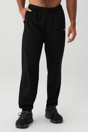 Moletons Alo Yoga Accolade Masculino Pretas | 1329-KIOXS